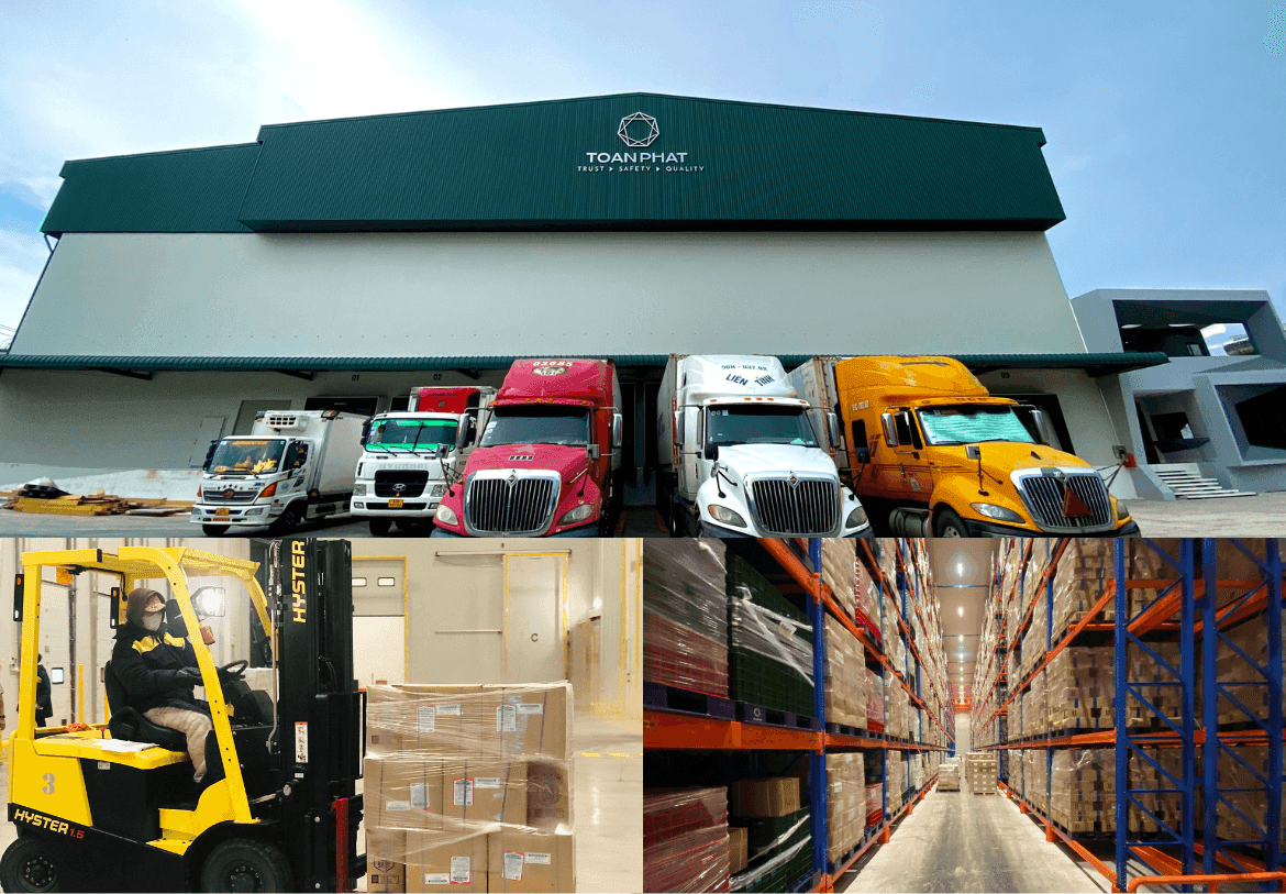 Industrial cold storage rental service right at major seaports in the Southern region