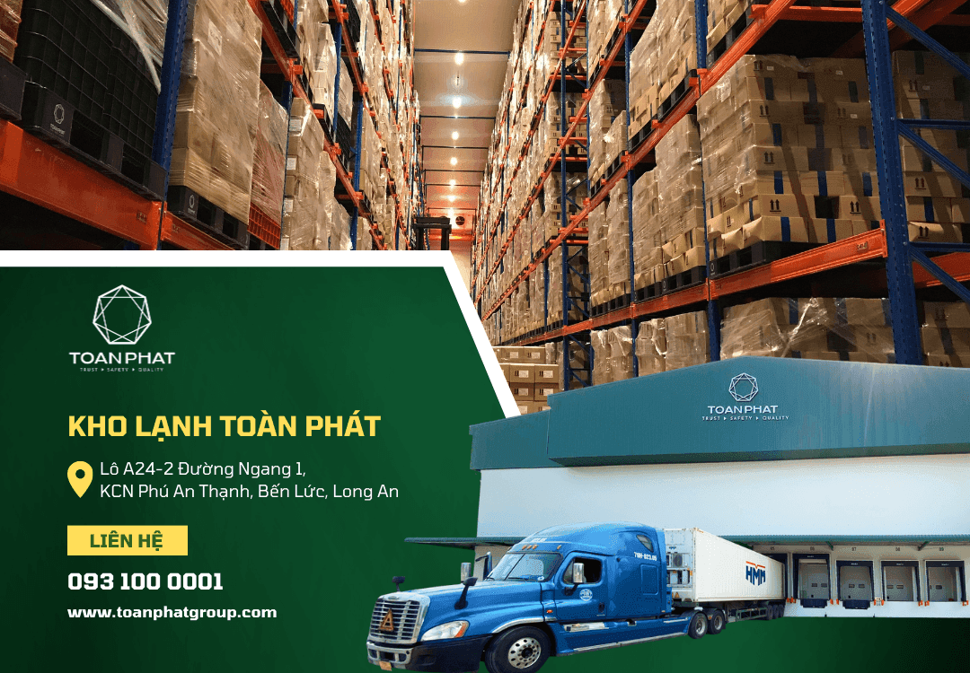 Vai trò của kho lạnh đối với ngành công nghiệp thực phẩm và lựa chọn loại kho lạnh phù hợp