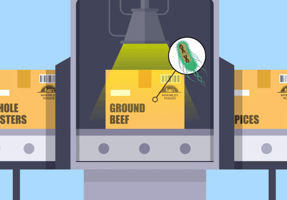 Impact of ionizing radiation during irradiation of fruits, vegetables and foods