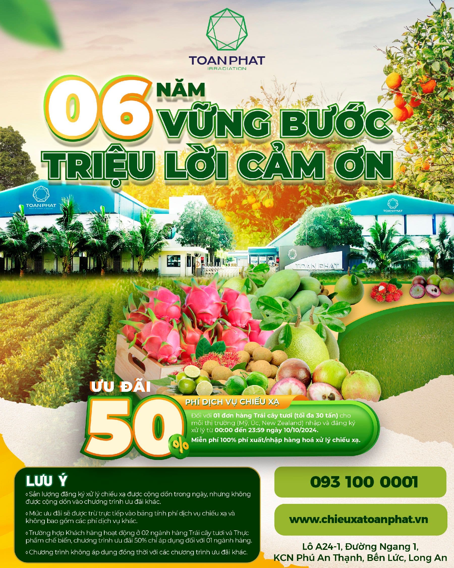 ƯU ĐÃI PHÍ DỊCH VỤ CHIẾU XẠ TRÁI CÂY TƯƠI.jpg